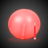 Glow in the Dark 12" Red Beach Ball